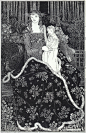 奥博利·比亚兹莱 （Aubrey Beardsley，1872-1898）的黑白世界（上）-全球画廊-搜狐博客