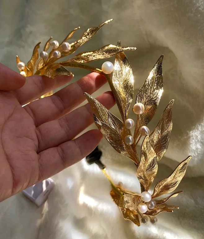 【雅典娜】金叶子发冠 - 小红书