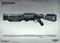 Concept art from Wolfenstein: The New Order - Automatic Shotgun, Axel Torvenius : Concept art of the Automatic Shotgun I did for Wolfenstein The New Order