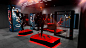 Adidas Retail Concept : Retail Concept created for Adidas. All 3D elements created from scratch in 3D Max. Adidas campaign is for visualisation purposes only and is based on existing campaign material which will be interchanged. The design features modula
