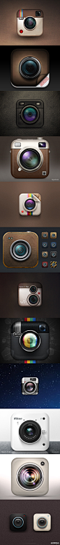 一些精致的Camera Icons