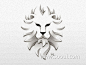 百兽之王！20款狮子元素Logo设计UI设计作品LOGO组合Logo首页素材资源模板下载