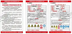 安全风险告知卡 【酷图网】安全知识,宣传海报,火灾事故,处置预案,安全风险,告知卡
