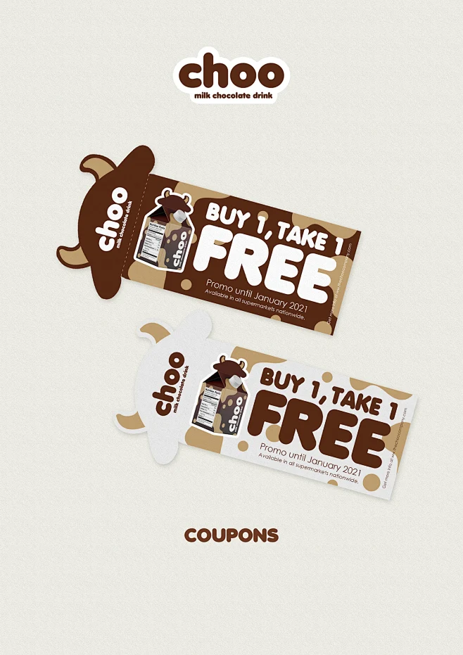 ads chocolate COUPON drink flyer logo milk Packaging product design ...