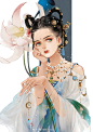 古风美人
作者：长乐nina 