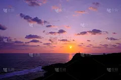 美丽的与那国岛日出2