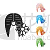 牛排,清新,绘画插图,鱼类,符号,冻结的,矢量,分离着色,图标,色彩鲜艳