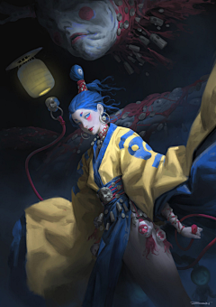吃饱了吖采集到鬼怪