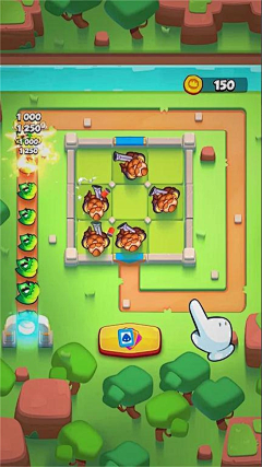 ♪(^∇^*)啊采集到游戏·Rush Royale