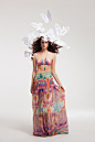 butterflies : This project for the underwear company. My goal was to create paper butterflies, birds, flowers and bring.  As the result we decided to do some air structures that should have been to create aura of dream and upward flows of butterflies.