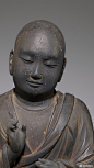 神思。
木雕僧人像。
公元九世纪。明尼阿波利斯艺术博物馆藏。