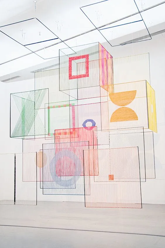 Exhibition "Decorum" at Musée d'Art Moderne, Paris Photography: Dmitry Bukreev Elsi Giaque