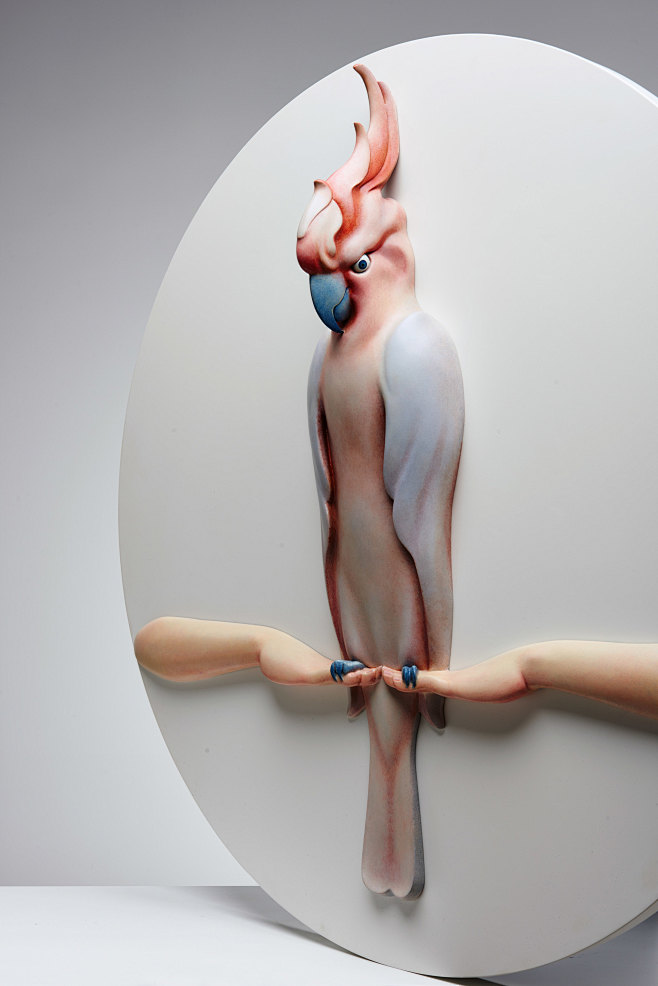 carefreebirdno3自在栖鸟3赵凯雕塑作品