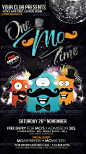 Print Templates - Movember Party | GraphicRiver