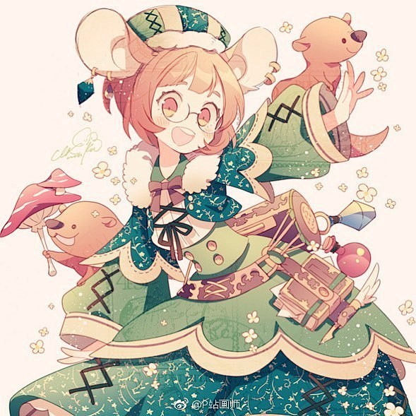 P站画师：上倉エク，Pid=299299...
