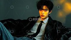 时尚复古港风男生帅哥写真摄影1高清模板免费下载-趣麦麦图