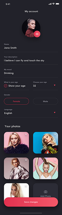 咸鱼学者采集到深色APP