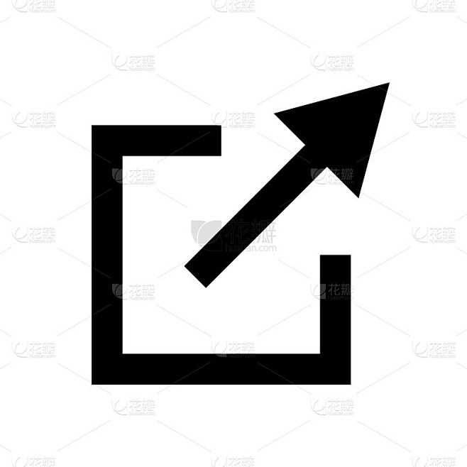 链接图标。超链接链的象征。外部链接vectors.as