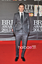 贾斯汀·汀布莱克 (Justin Timberlake) 亮相2013年全英音乐奖颁奖典礼红毯
