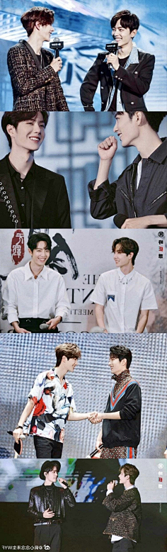 不努力就不努力鑫采集到肖战王一博双人