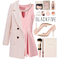 A fashion look from November 2014 featuring pink coat, pointed toe pumps and Madewell. Browse and shop related looks.