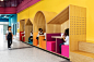 The Hayarden School for Refugee Children in Tel Aviv by Steinberg Fisher - Design Milk : Steinberg Fisher renovated the Hayarden School's public spaces to become a modern learning environment that was inviting and inspiring for refugee children.