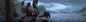 Northgard Rig's Saga (part 2/4), Etienne Hebinger : I was lucky enough to paint the illustrations of the solo campaign of the game Northgard. 
The initial layouts were made by the amazing Jeremy Vitry, art director at Shiro Games ( https://www.artstation.