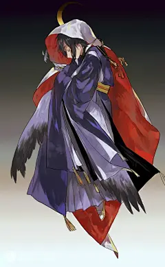 刀剑乱舞 同人图 插画 壁纸 | 鹤恩反 | 半次元-第一中文COS绘画小说社区