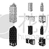 建筑业,图标,商务,房屋建设,现代,窗户,屋顶,警官,设计