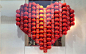 Decoración de escaparates en San Valentín创意橱窗