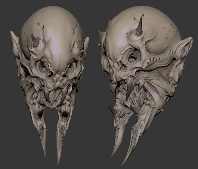 monster carving