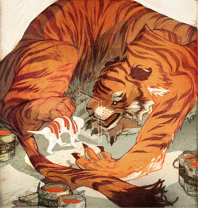 Sachin Teng插画作品