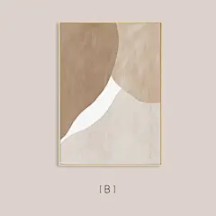 装饰画ins风简约小众抽象文艺莫兰迪装饰画卧室酒店床头民瀚