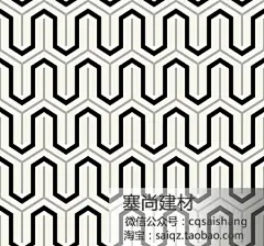 重庆墙纸 塞尚美国进口纯纸 美式现代WBWE几何线条客厅卧室壁纸-淘宝网