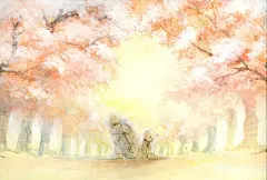 回忆已经成为了我们的习惯 唯美伤感的插画图片