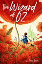 Alternative cover for "The Wizard of Oz" on Behance