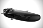The Ortega Mk.1C Is A Stealthy Murdered Out Three-Seater Personal Submarine : All black everything.