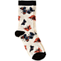 OASIS Bold Butterfly Sock