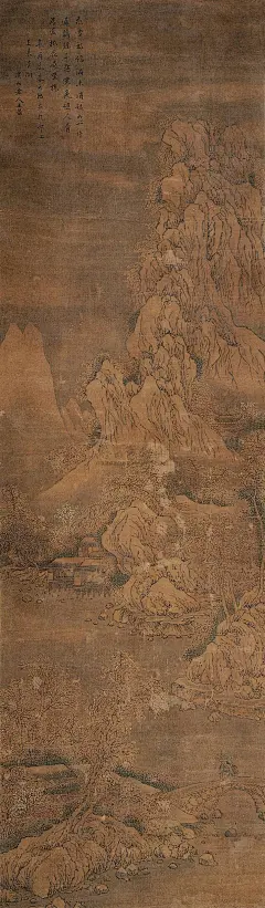 王翚——【辛酉暮春之初】雪景人物山水 立轴欣赏 | 
清|王翚(1632-1717)字石谷，号耕烟散人、剑门樵客、海虞、清晖老人等。被称为“清初画圣”。与王时敏、王鉴、王原祁被并称为“四王”，加上吴历、恽寿平合称“清初六家”或“四王吴恽”。擅山水人物花鸟草虫，笔法洒脱，用墨疏淡清逸。后也将其称为虞山派。