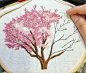 Work in progress 
.
.
.

.
#magnolia #pinktree #arbrerose #rose #pink #tree #arbre #campagne #countryside #greenlife #making #inprogress #handembroidery #embroidery #embroideryart #broderie #broderiemain #handmade #faitmain #brodeuse #e