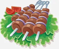 烤面筋吃的高清素材 吃的 客家美食 肉筋 背景 舌尖上 免抠png 设计图片 免费下载