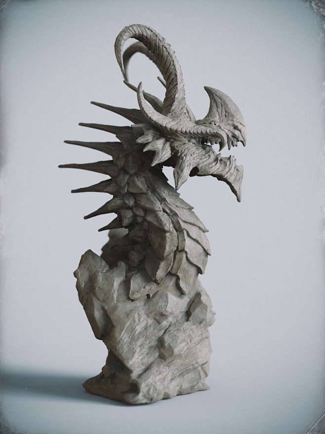 Dragon-beauty render...