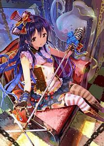 墨茗---铭采集到love live!---田园海未