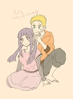 #漩涡鸣人# #鸣雏#   作者：ふぇす     传送：O网页链接 ​​​​