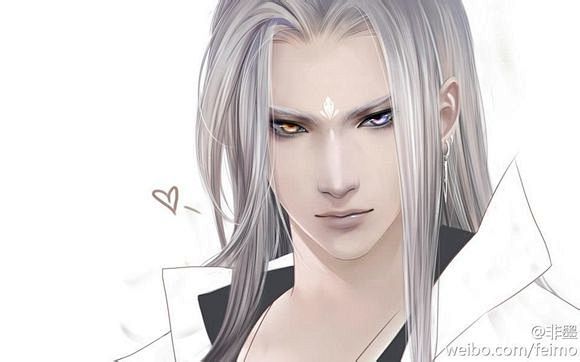【古图专帖】——『人物系列』——白发男（...