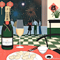 再拜一次年，这次和Moët & Chandon一起，祝你猪年快乐 ​​​​