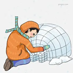 冬季旅行冰雕插画图片大小2000x2000px 图片尺寸1.89 MB 来自PNG搜索网 pngss.com 免费免扣png素材下载！白色的城堡#聪明的孩子#冬季旅行插画#卡通插画#卡通手绘#手绘旅行插画#
