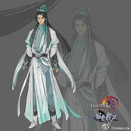 基三新校服藏剑和长歌的好看，成男成女尤其...