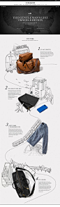 Coach Gentlemen's List by Kathrin Laser, via Behance: 