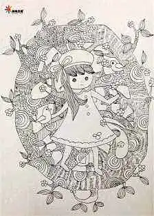 创意画黑白线描画图片的搜索结果_百度图片搜索